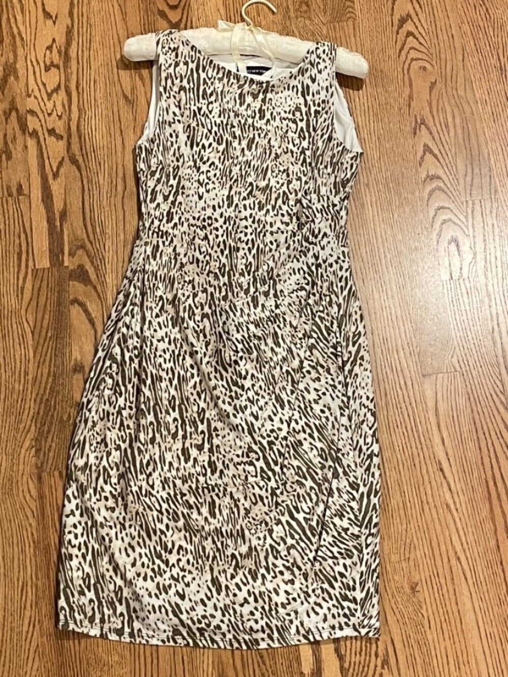 Women's Ruched Jones New York Animal Print Dress